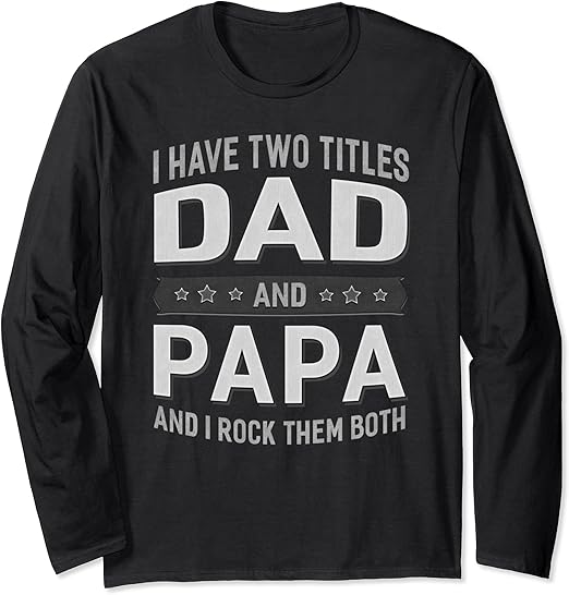 dad papa shirt